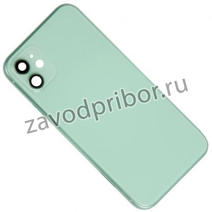 (iPhone 11) задняя крышка в сборе с рамкой для iPhone 11, зеленый