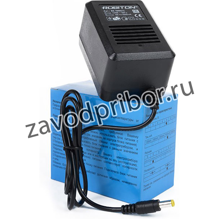 ROBITON B9-1000 (1) 5,5x2,5/12, Адаптер/блок питания