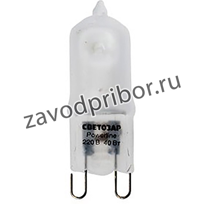 SV-44894-M, Лампа галогенная капсульная матовая G9 13мм 40Вт 220В