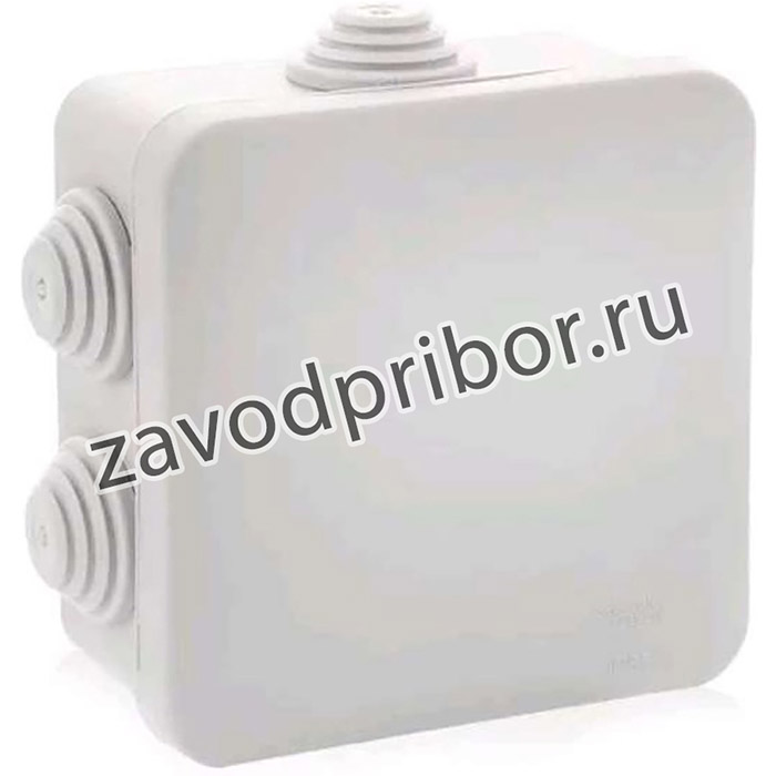 Коробка распределительная ОП 70х70х40мм 7 вводов IP55 бел. Ruvinil 67030Б