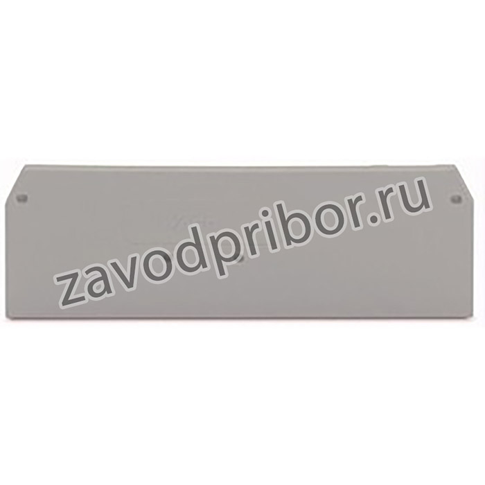 281-334 Торцевая пластина, серая