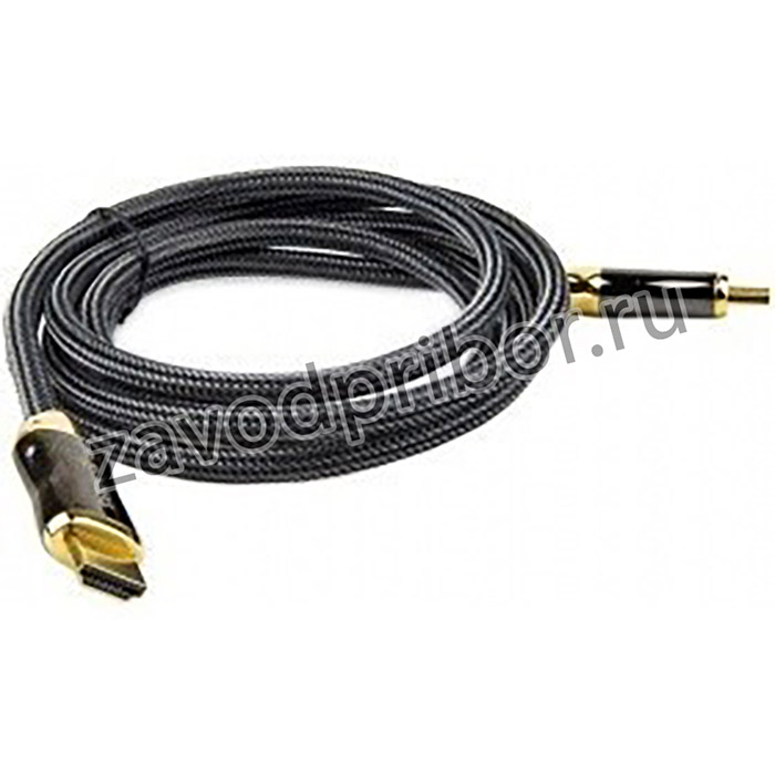 Telecom Кабель HDMI 19M/M,ver. 2.1, 8K@60 Hz 2m метал разъемы, нейлоновая оплетка Telecom TCG300-2M [6937510844081]