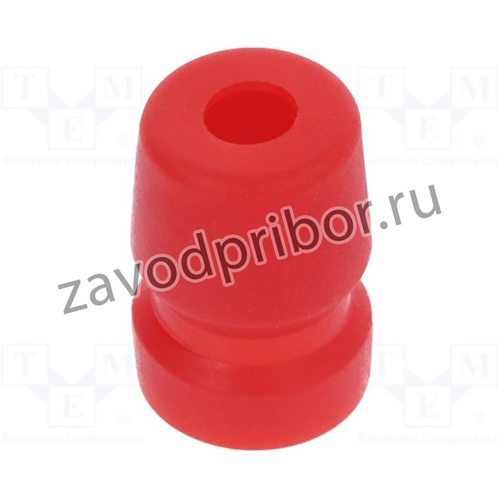 AC-GROMMET-RED, Амортизатор, разъем Jack, разъем XLR, красный