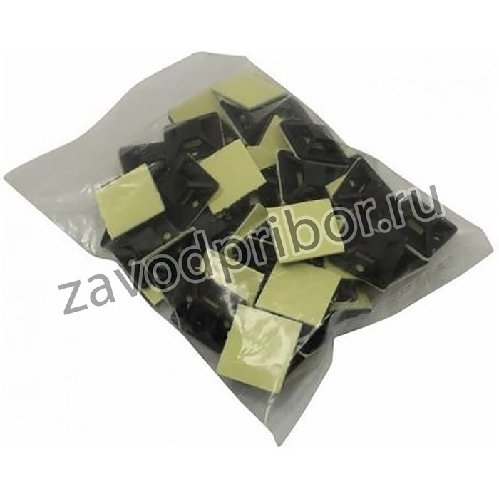 5bites Площадка (самокл.) CTM2525-50BK 25ММ / 50ШТ