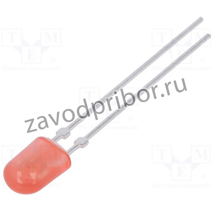 LL-544VD2I-4C-T, LED; овальный; 5,2x3,8мм; красный; 780?1300мкд; 110/40°; 1,6?2,4В