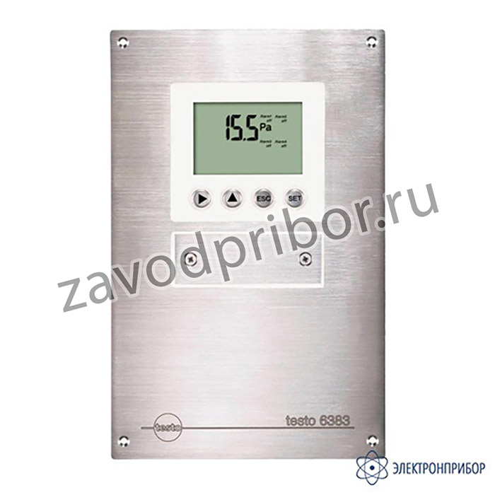 testo 6383 — трансмиттер дифференциального давления для установки в критических зонах