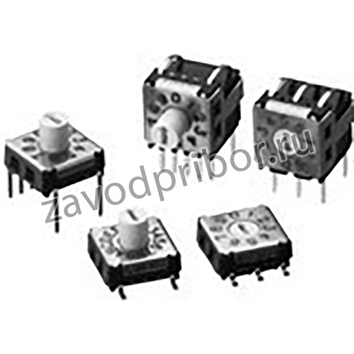 A6KS-162RF, Switch DIP N.O./N.C. SP16T 16 Flush Shaft 0.025A 24VDC Gull Wing 2.54mm SMD Tube