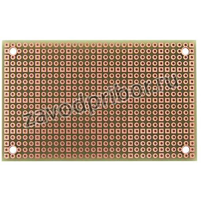 PAD1, PCBs & Breadboards PdBoard-1, PPH, 2 sd Pltd holes, 50x80mm