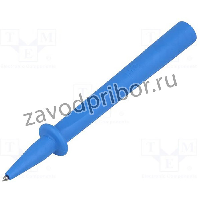 BT400-23, Измерительный щуп, 32А, синий, Диам.конца: 4мм, Размер гнезда: 4мм