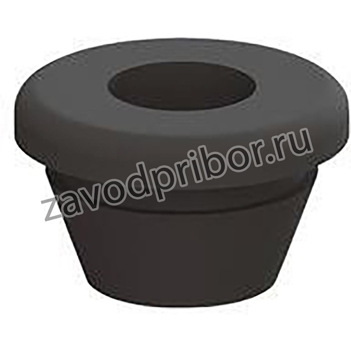 QFG-16204, Grommets & Bushings Grommet, Hole, Flex, Black, .63 in Hole, Grommet, Hole, Flexible, Black