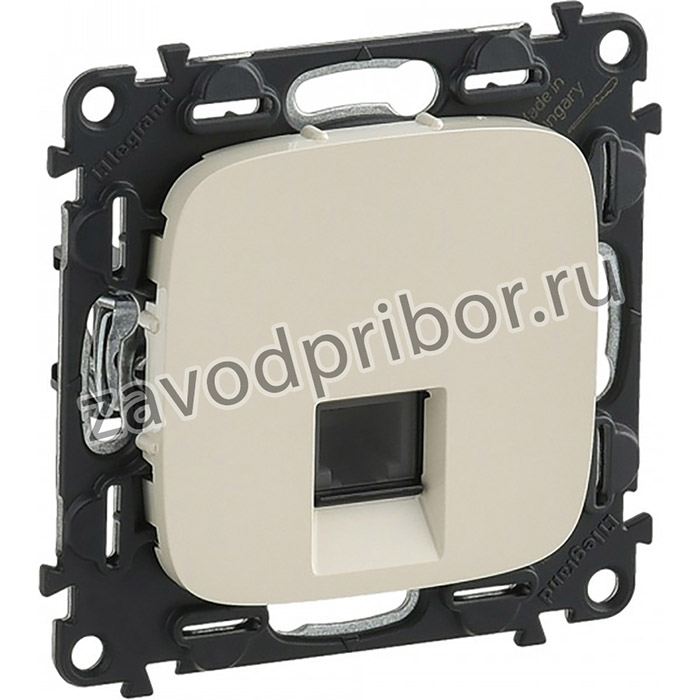 Legrand Valena ALLURE DIY Сл.кость Розетка ТЛФ 1-ая (RJ11)