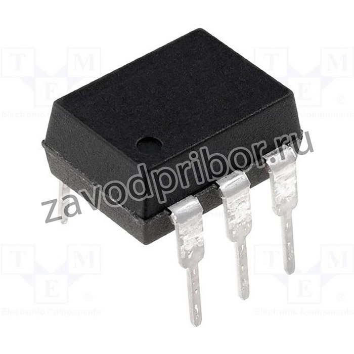 TIL111-ISO, Оптрон, THT, Ch: 1, OUT: транзисторный, Uизол: 5,3кВ, Uce: 70В, DIP6