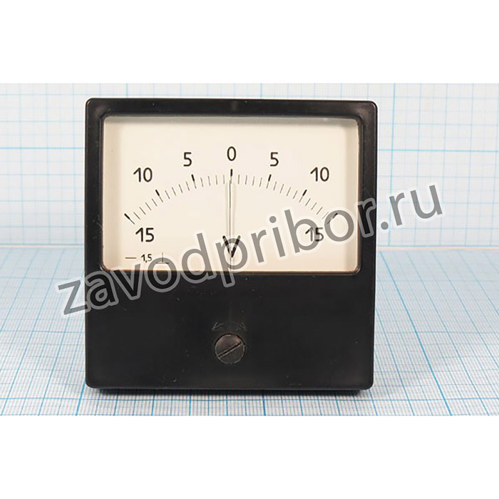 Голова измерительная вольтметр 80x80\ 15В-15\М42300\1,5; гол В 80x80\ 15В-15\М42300\1,5\