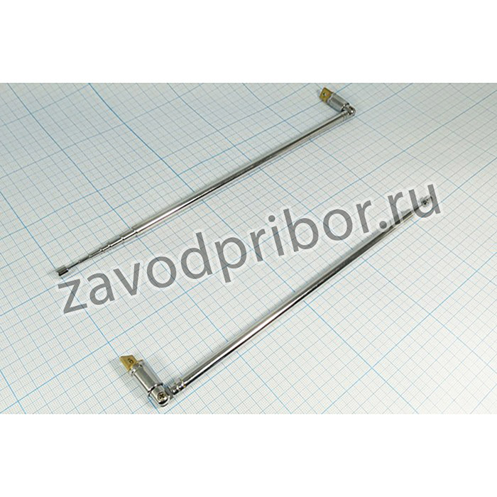 Антенна телескопическая, УЦ10,0x 8,5x2,0/D 3,0, d 7, длина 247~1080, 7+колен