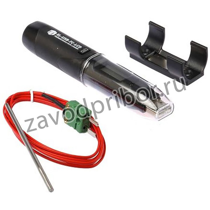 EL-USB-TC-LCD, EL-USB-TC-LCD Temperature Data Logger, 1 Input Channel(s), Battery-Powered