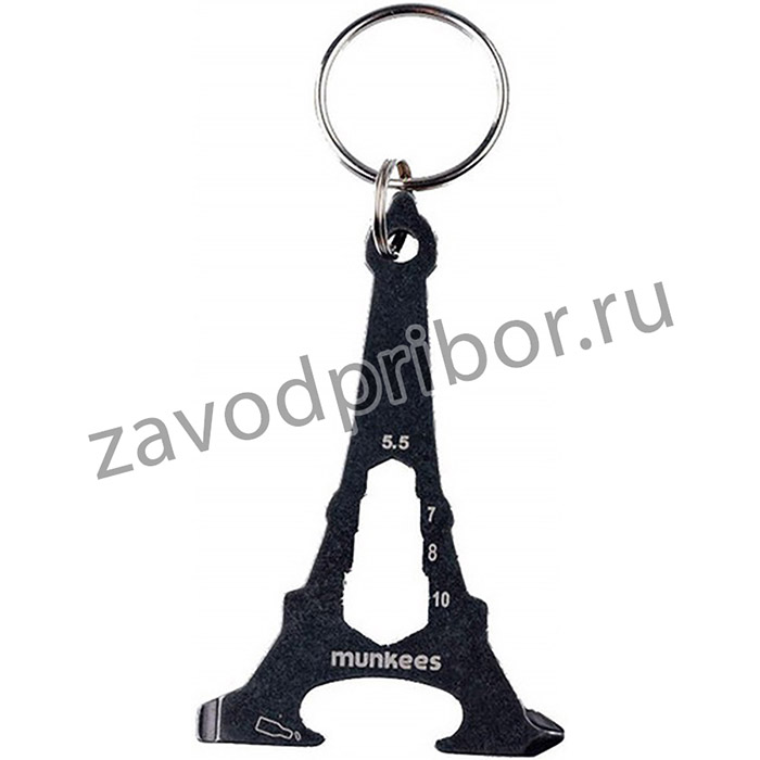 Брелок-мультитул для ножей/мультитулов Munkees (2538) черный