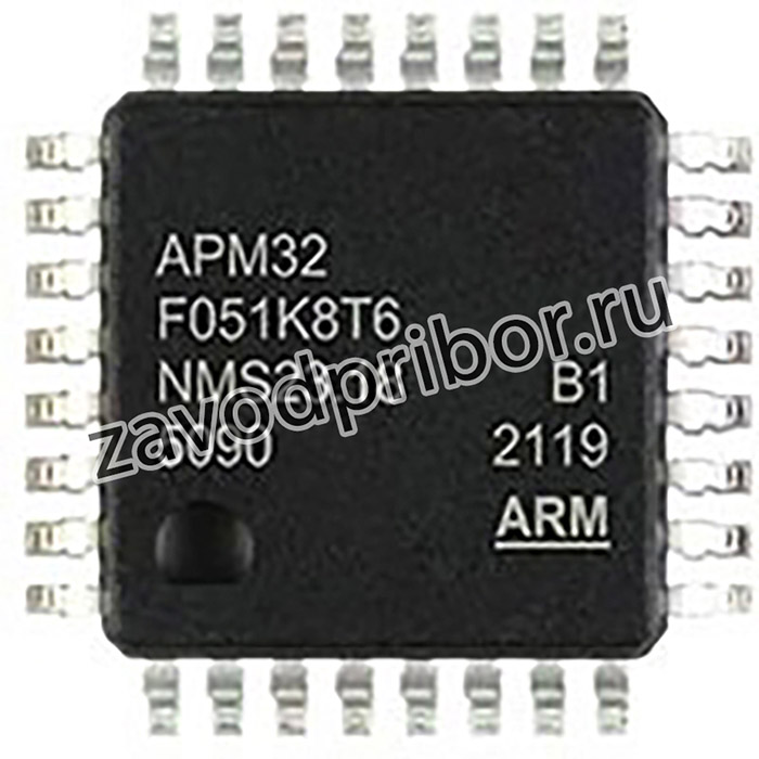 APM32F051K8T6, микроконтроллер ARM Cortex-M0 64кБ (=STM32F051K8T6)