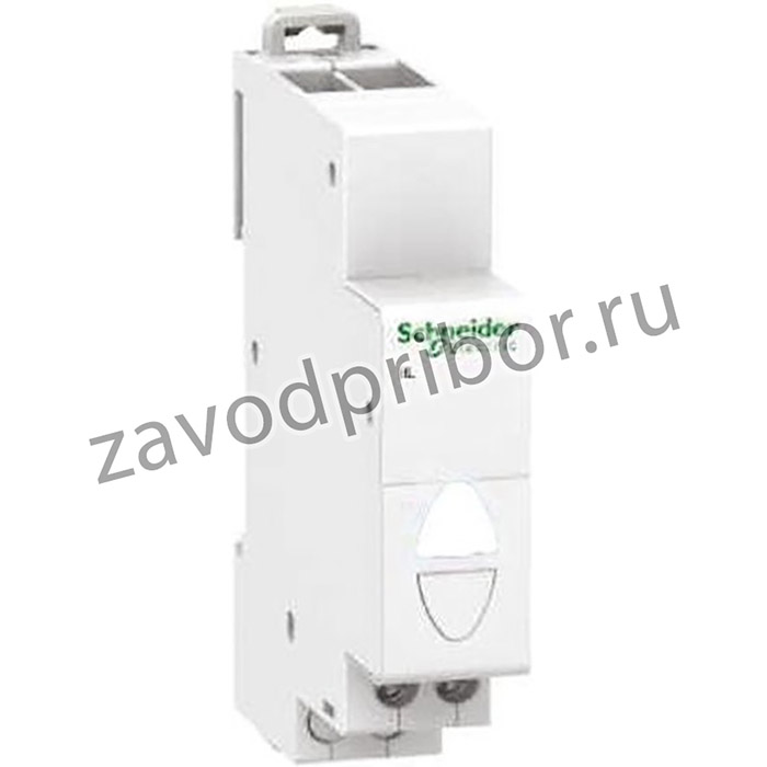 A9E18322, LED-индикатор; 110?230ВAC; на DIN-рейку; Цвет: белый; ACTI9