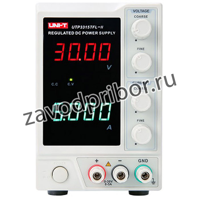 UTP3315TFL-II, лабораторный блок питания 1 канала 0-30В 5A