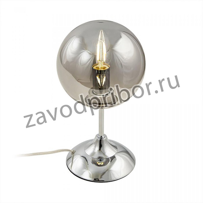 Citilux CL102810 Томми Хром+Дымчатый Светильник настольный