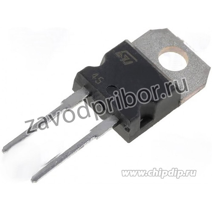 STTH12R06DIRG, Диоды быстродействующие 12А 600В 25нс [TO-220AC]