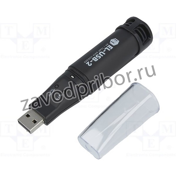 EL-USB-2, Регистратор данных, точки росы, температуры, влажности, ±0,5°C