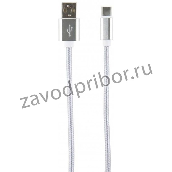 Кабель Redline УТ000014156 USB (m)-USB Type-C (m) 2м серебристый