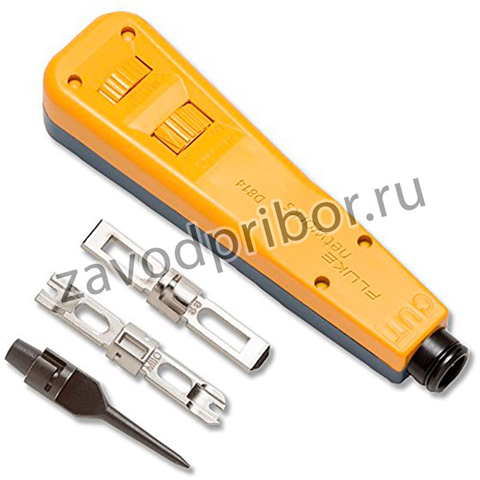 Fluke 10055501 — D814 ударный инструмент с лезвием EverSharp 110, EverSharp 66 мм и запасным лезвием