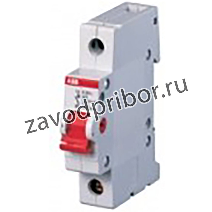 Рубильник 1п SHD201/32 рычаг красный