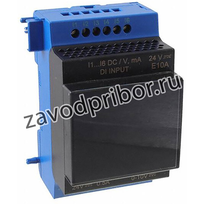 CROUZET-88982213, Модуль: расширения; 24ВDC; OUT: 4; IN: 6; OUT 1: 0-10В,цифровой,PWM