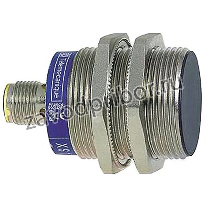 XS1N30PB349D, Inductive Barrel-Style Proximity Sensor, M30 x 1.5, 20 mm Detection, PNP Output, 12 24 V