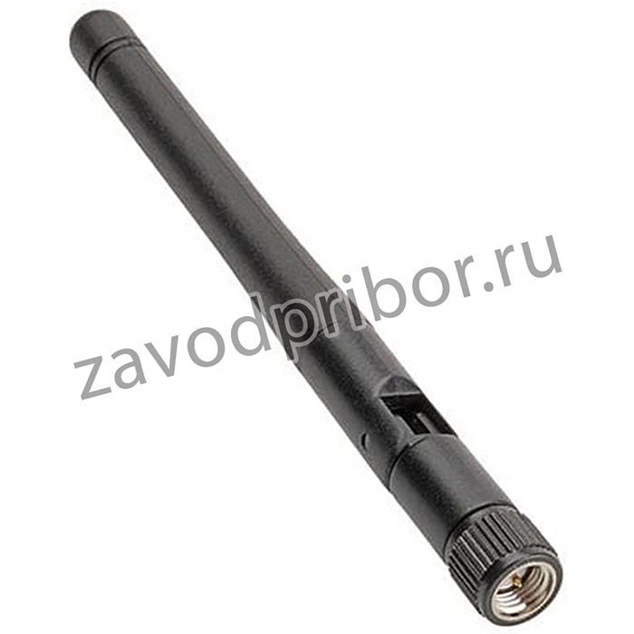 2128600011, 2.4GHz / 5GHz Wi-Fi/Bluetooth Hinged External Antenna, with SMA Male Connector, Black
