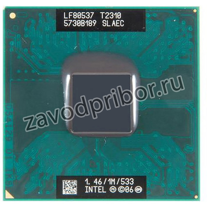(SLAEC) Процессор Socket P Intel Pentium Dual-Core Mobile T2310 1467MHz (Merom, 1024Kb L2 Cache, 533 MHz, SLAEC) RB