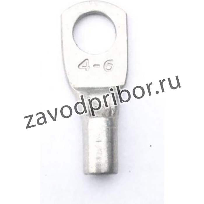 Наконечник ТМЛ под пайку листовой изогнутый 6кв.мм М2 под винт d6мм (уп.100шт) DKC 2CT76