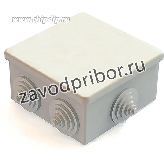 Коробка распределительная наружного монтажа 85х85х40мм IP44 (60шт)