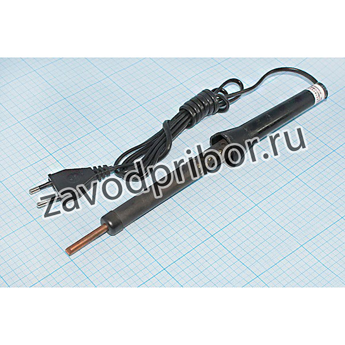 Паяльник электрический 24В, 65Вт, пластмассовая ручка, с вилкой; паяльник\ 24В\ 65Вт\\\\пластм. ручка, с вилкой