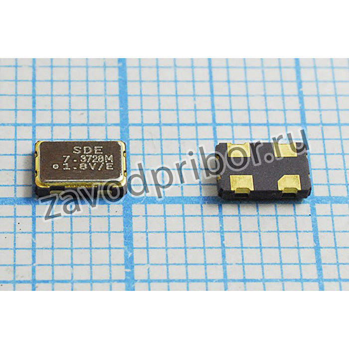 Кварцевый генератор 7372,8, SMD05032C4, 1,8В, SOC5, CM