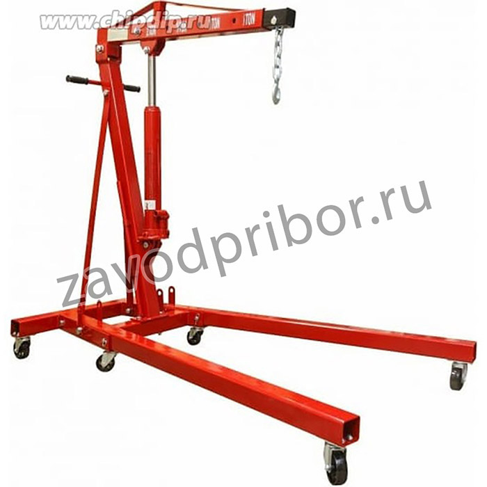 FT32002ИЗ2ХЧАСТЕЙ, Кран гидравлический, 2т складной, (высота подъема 2200мм, длина стрелы:1000-1570мм)
