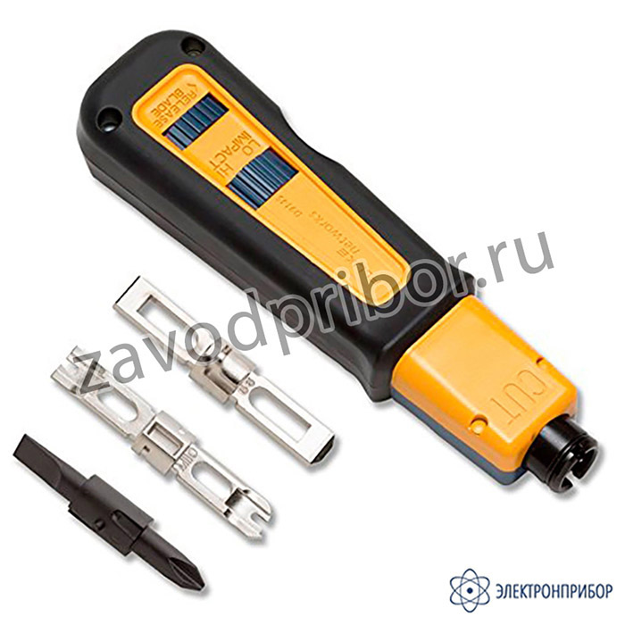 Fluke 10061501 — D914S ударный инструмент с лезвиями EverSharp 110 и EverSharp 66 мм, а также запасным лезвием