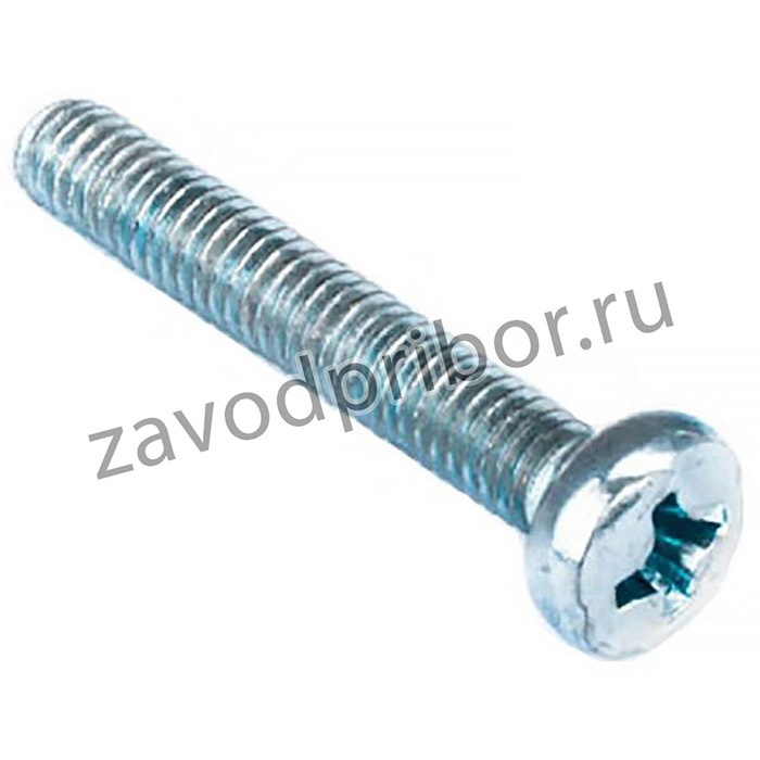 Винт пкр. DIN 7985 М5x30 белый цинк 70 шт 106141