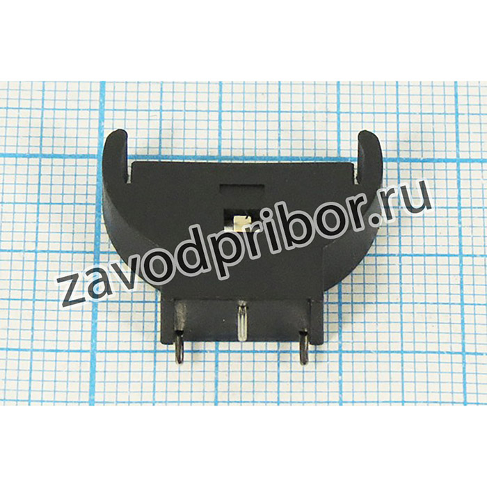 Батарейный отсек вертикального типа для 1-го элемента CR2032; бат держ CR2032\угл\\3P\CH74- 2032\вертикальный COM