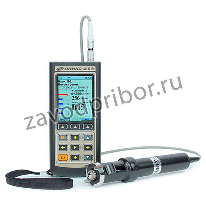 ОНИКС-2.5 — электронный склерометр (измеритель прочности бетона)