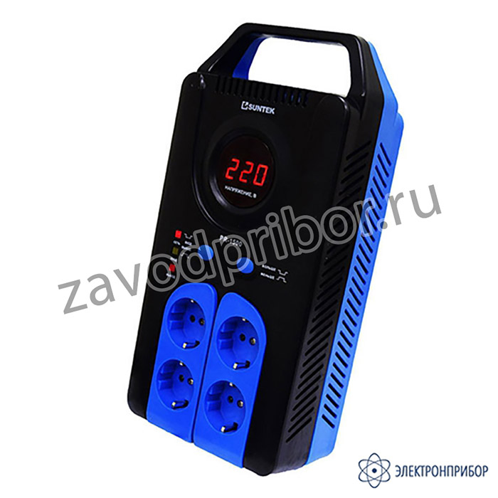 SUNTEK PR-1500ВА — релейный стабилизатор напряжения