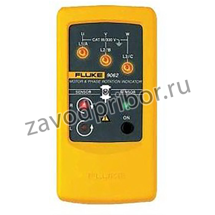 Fluke 9062, Индикатор чередования фаз и вращения электродвигателя