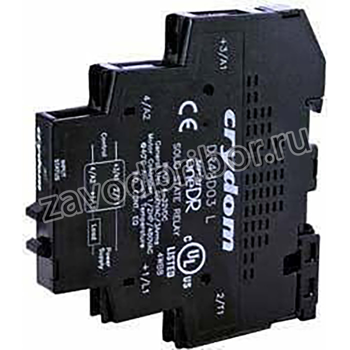 DR24D03R, Реле: полупроводниковое, Uупр: 4-32ВDC, 3А, 24-280ВAC, DIN, IP00