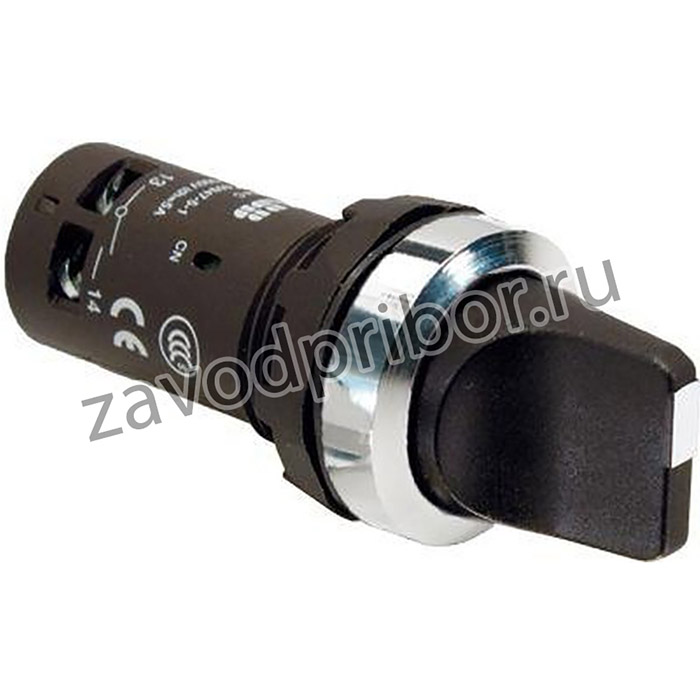 Переключатель 3-х поз. 2HO с фикс. черн. C3SS1-30B-20 ABB 1SFA619210R3026
