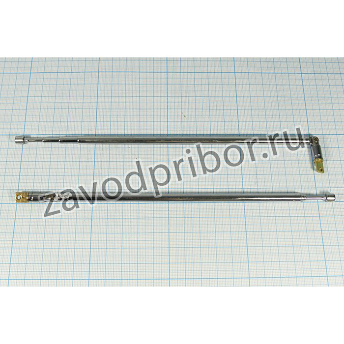 Антенна телескопическая, Ш 7,0x 8,0x2,0/M 3,0, d 6, L210~620, 4+ колен; ант т/скоп\Ш 7,0x 8,0x2,0/M 3,0\d 6\L210~620\4+К\