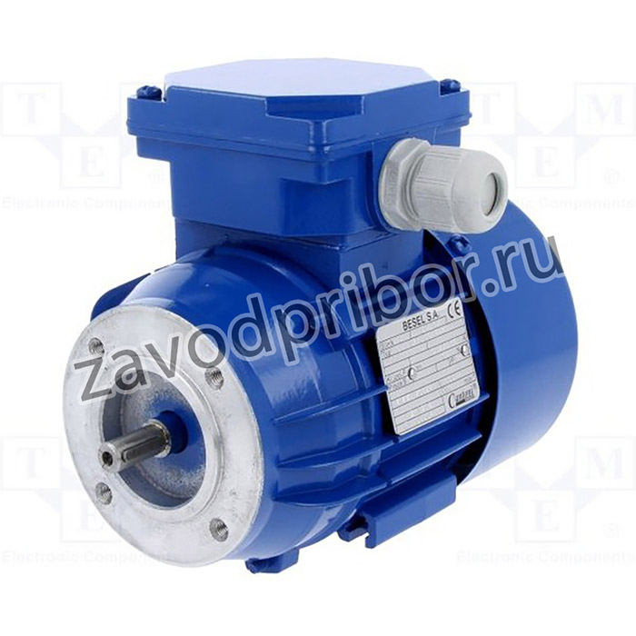 SKH56-4A2, Двигатель: AC, 3-фазный, 0,06кВт, 230/400ВAC, 1400об./мин, 2,6кг