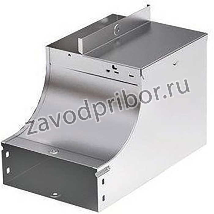 Угол для лотка вертикальный внешний левый 90град. 200х80 CSSS 90 в компл. с крепежн. элемент. нерж. DKC 37064KINOX