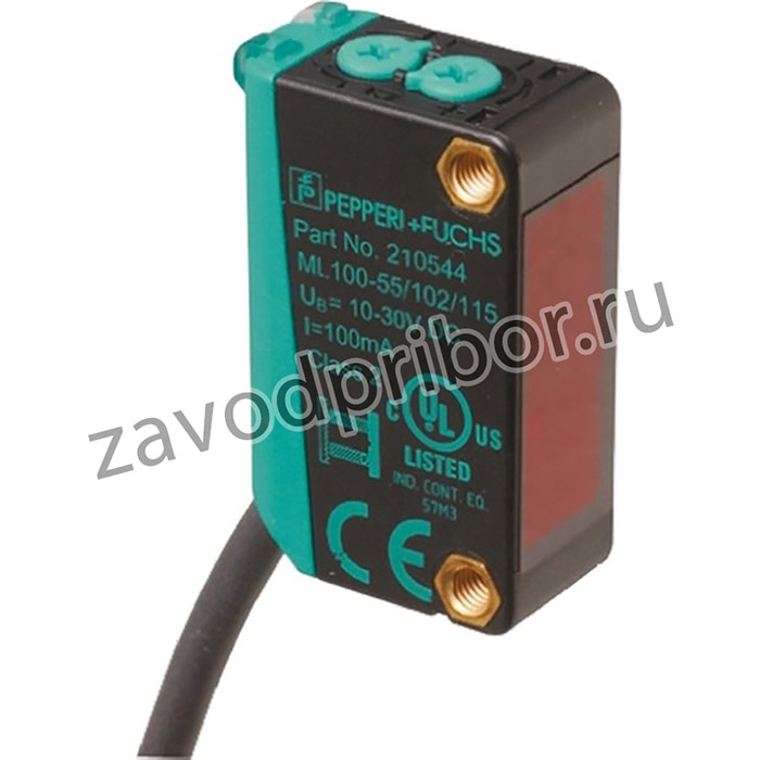 ML100-8-H-350-RT/103/115, Diffuse Photoelectric Sensor, Block Sensor, 5 mm 350 mm Detection Range